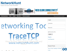 Tablet Screenshot of networkhunt.com